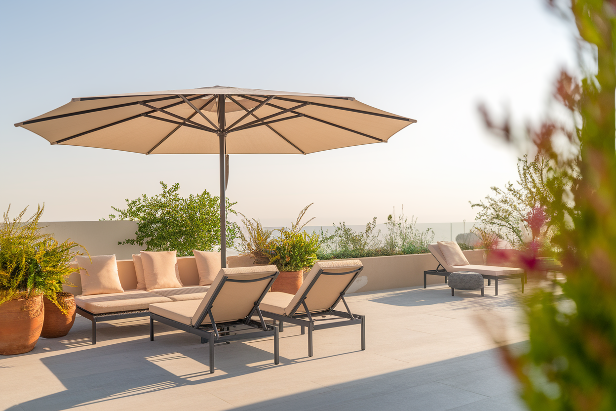 Aménager une Terrasse Plein Sud : Solutions et Idées pour Grandes Surfaces