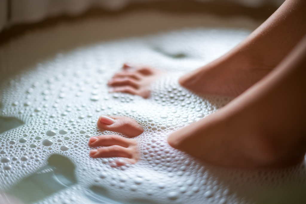 bain-pieds-bulles-flou-spa