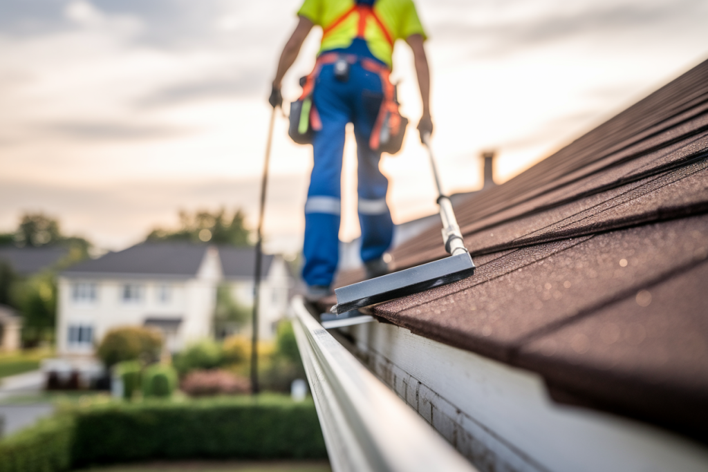 ouvrier-toit-dos-gouttiere-securite