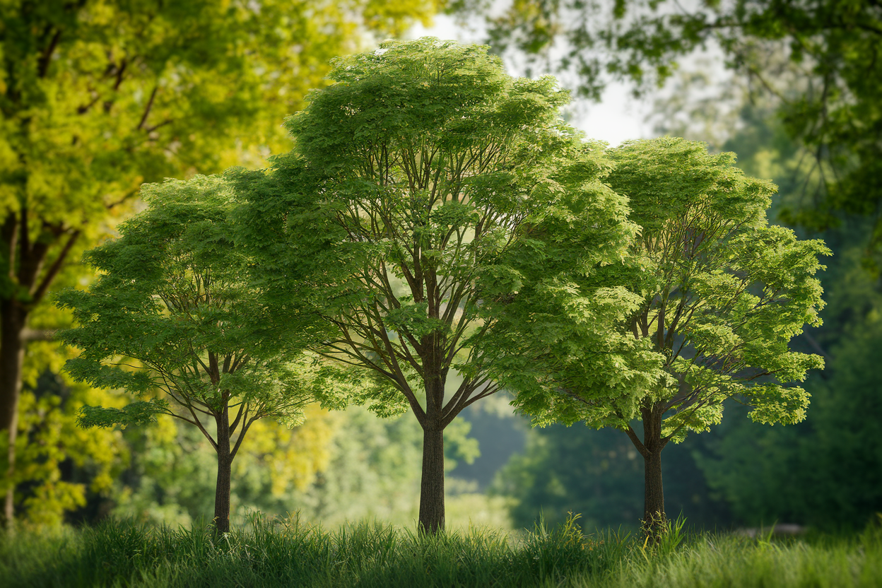 trois-arbres-foret-lumiere-tamisee