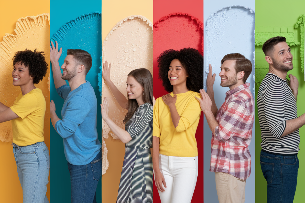 personnes-diverses-maison-murs-propres-sourires
