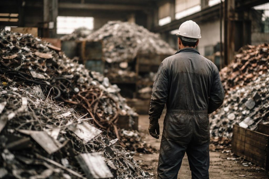 atelier-industriel-metaux-recycles-combinaison