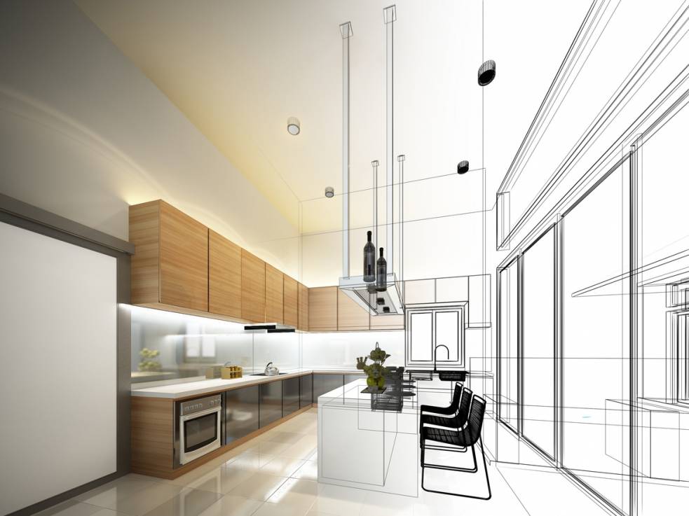 inspiration création cuisine équipée moderne