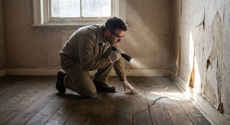 Diagnostic nuisibles avant travaux dans un appartement ancien